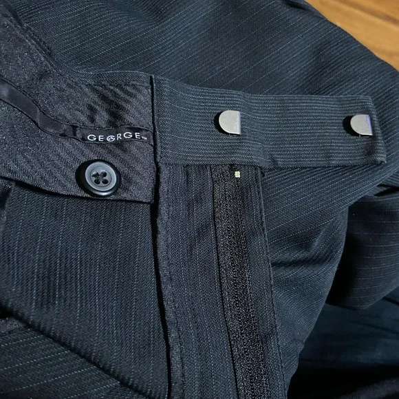 George Men's Pin Stripe Dress Pants Size 38 X 29 - Picture 11 of 13